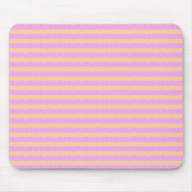 Alfombrilla De Ratón Geométrico Rosa  (Frente)