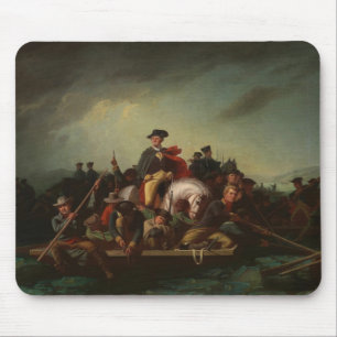 Alfombrilla De Ratón George Washington cruzando el río Delaware