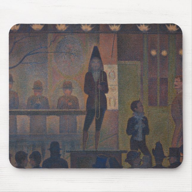 Alfombrilla De Ratón Georges Seurat - Circus Sideshow (Frente)