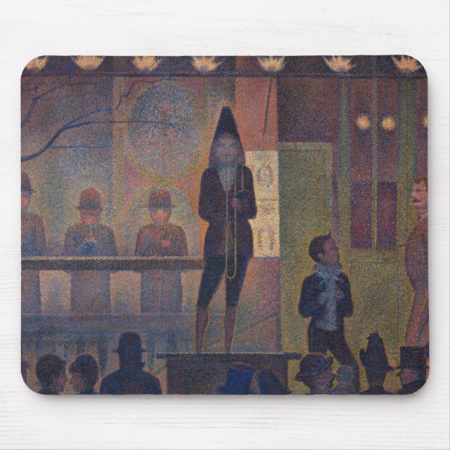 Alfombrilla De Ratón Georges Seurat - Circus Slideshow (Frente)