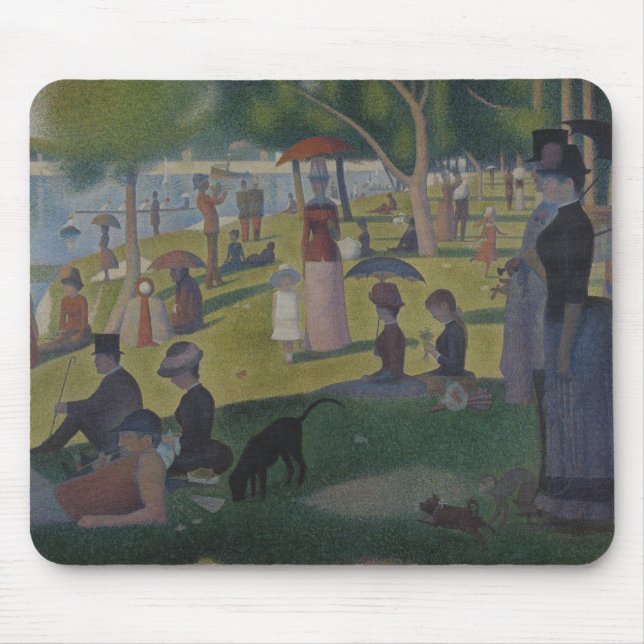 Alfombrilla De Ratón Georges Seurat - Domingo en La Grande Jatte (Frente)