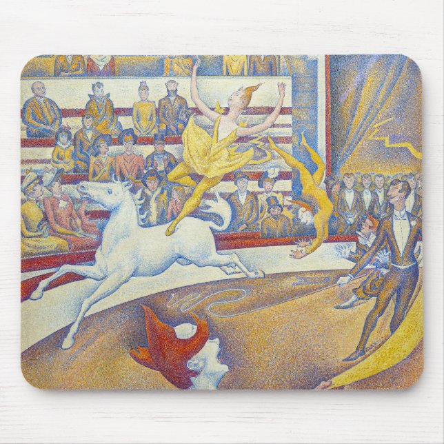 Alfombrilla De Ratón Georges Seurat - El circo (Frente)
