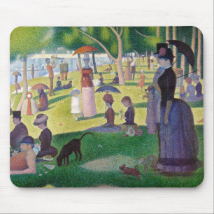 Alfombrilla De Ratón Georges Seurat - Un domingo en La Grande Jatte
