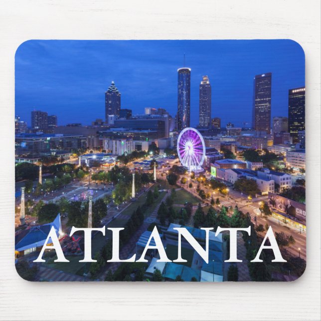 Alfombrilla De Ratón Georgia, Atlanta, parque olímpico centenario (Frente)