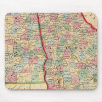 Alfombrilla De Ratón Georgia, Mapa de Alabama por Mitchell
