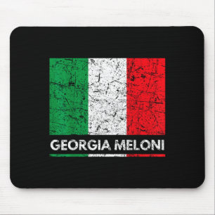 Alfombrilla De Ratón Georgia Meloni heroína italiana bandera de Italia