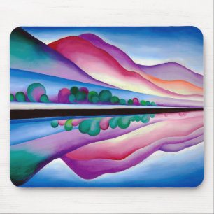 Alfombrilla De Ratón Georgia O'Keeffe, Reflejo del lago George (1921)