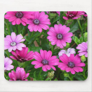 Alfombrilla De Ratón Geranio de Cranesbill (flores rosadas) Mousepad