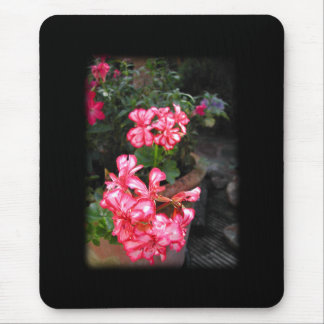 Alfombrilla De Ratón Geranios. Flores del Pelargonium