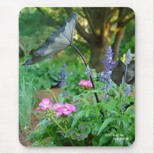 Alfombrilla De Ratón Geranios Mousepad de las flores