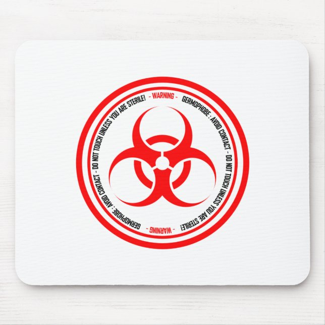 Alfombrilla De Ratón Germophobe (Frente)