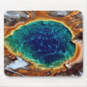 Alfombrilla De Ratón Geyser de Midway, Yellowstone, Wyoming