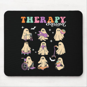 Alfombrilla De Ratón Ghost Physical Therapy Squad Slp Ot Team Hallow