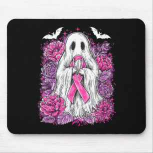 Alfombrilla De Ratón Ghost Ribbon Sensibilización sobre el Cáncer de Ma