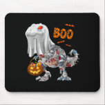 Alfombrilla De Ratón Ghost Zombie Mummy Dinosaur Funny Boo Halloween Pu<br><div class="desc">Ghost Zombie Mummy Dinosaur Funny Boo Halloween Pumpkin</div>