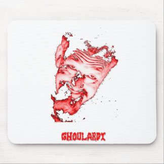 Alfombrilla De Ratón Ghoulardi (rojo/transparente) Mousepad adaptable