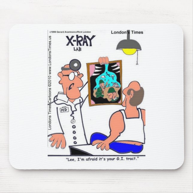 Alfombrilla De Ratón GI Tract Gracioso Regalos de Tees médicos gastroin (Frente)
