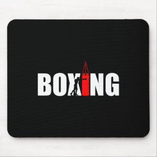 Alfombrilla De Ratón Gimnasio Amante del Boxeo Boxeador Kickboxing Kick