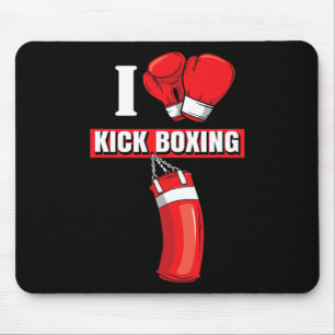 Alfombrilla De Ratón Gimnasio de Fitness Kickboxing Boxeo para Hombres