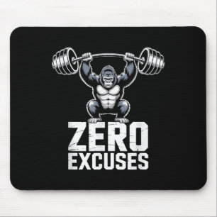 Alfombrilla De Ratón Gimnasio de gorila de entrenamiento motivacional s