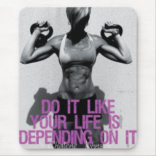 Alfombrilla De Ratón Gimnasio de motivación del Bodybuilding