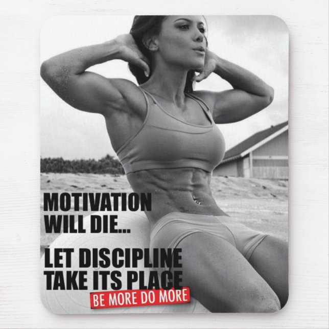 Alfombrilla De Ratón Gimnasio Motivacional (Frente)