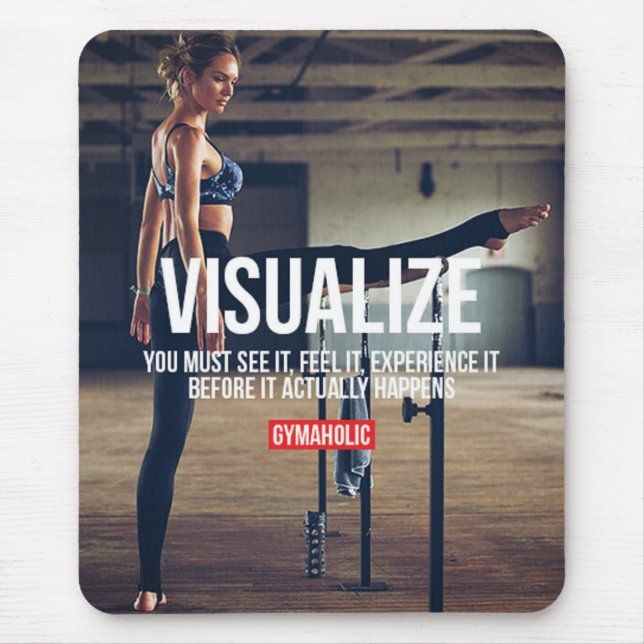 Alfombrilla De Ratón Gimnasio Motivacional (Frente)