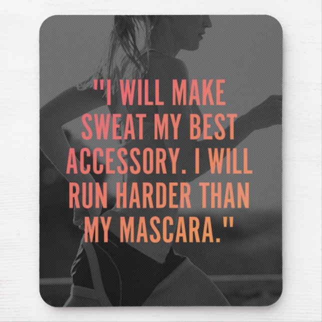 Alfombrilla De Ratón Gimnasio Motivacional (Frente)