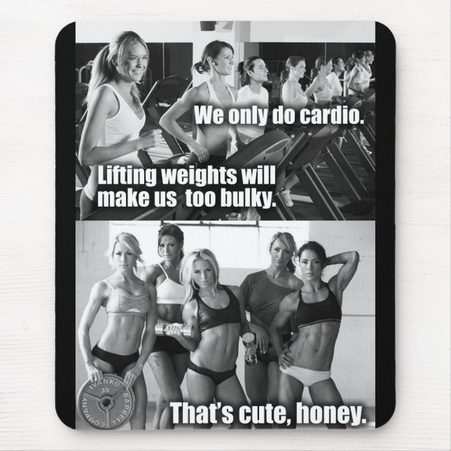 Alfombrilla De Ratón Gimnasio Motivacional (Frente)