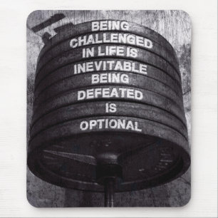 Alfombrilla De Ratón Gimnasio Motivacional