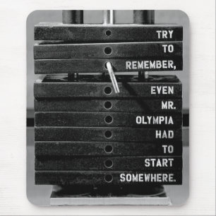 Alfombrilla De Ratón Gimnasio Motivacional