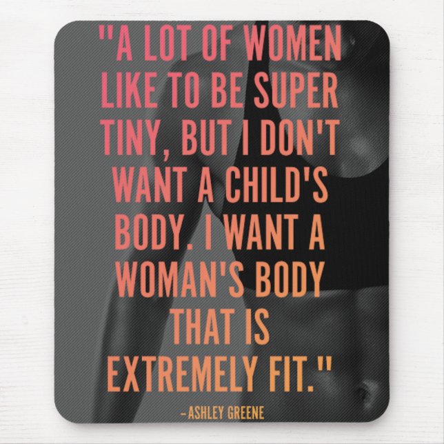 Alfombrilla De Ratón Gimnasio Motivacional (Frente)