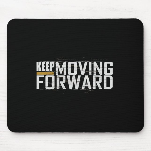 Alfombrilla De Ratón Gimnasio Seguir avanzando (Arte al frente y (Frente)