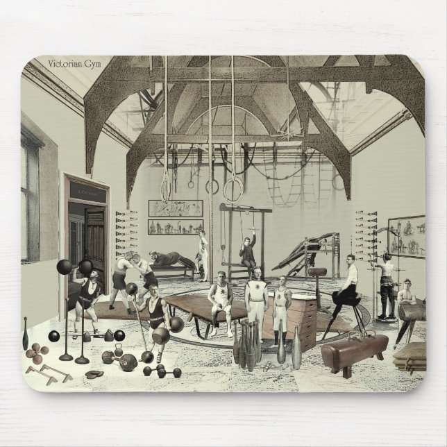 Alfombrilla De Ratón Gimnasio victoriano (Frente)