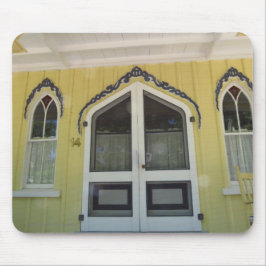 Alfombrilla De Ratón Gingerbread de llama amarillo - Viñedo de Martha