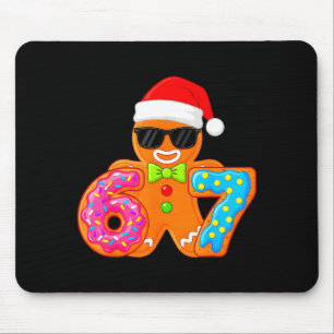 Alfombrilla De Ratón Gingerbread Divertido Seis Siete 67 Helado Goteo N