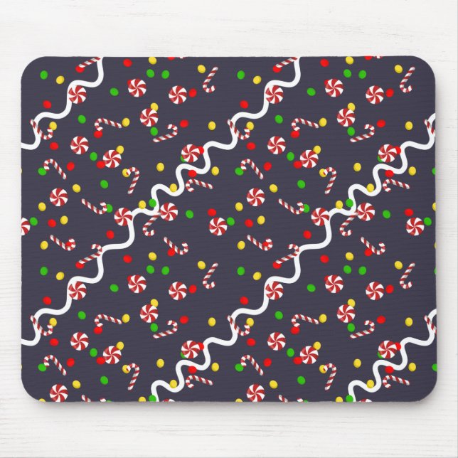 Alfombrilla De Ratón Gingerbread House Candy (Frente)