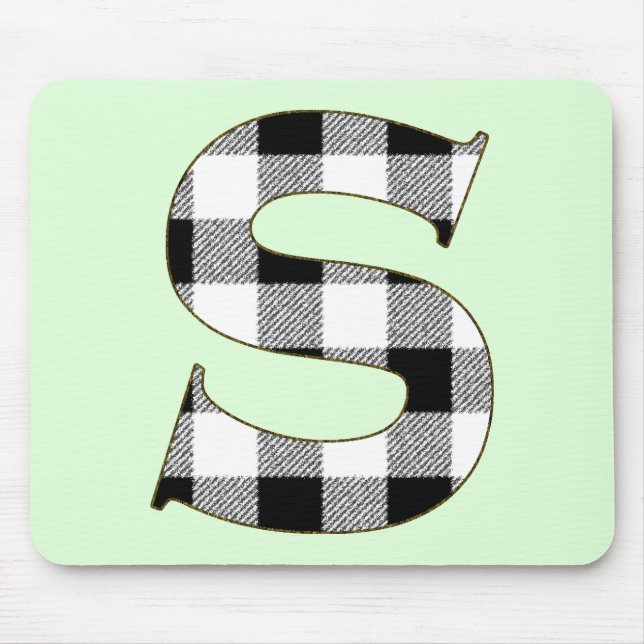 Alfombrilla De Ratón Gingham Check S (Frente)