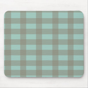 Alfombrilla De Ratón Gingham Verde