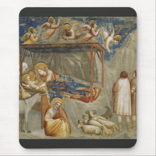 Alfombrilla De Ratón Giotto di Bondone El Nacimiento Colección de Bella