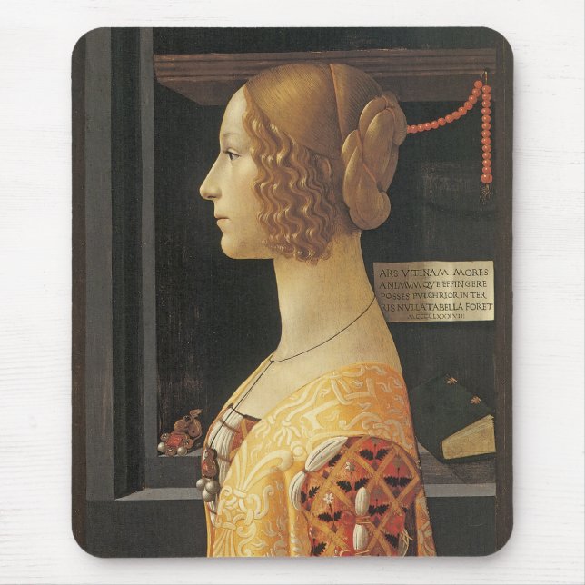 Alfombrilla De Ratón Giovanna degli Albizzi Tornabouni (Frente)