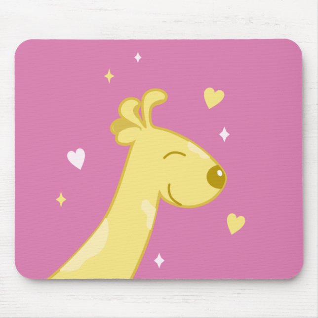 Alfombrilla De Ratón Giraffe (Frente)