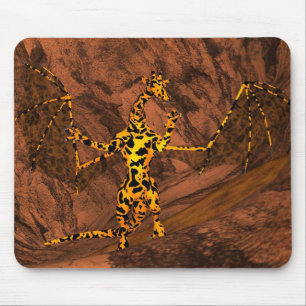 Alfombrilla De Ratón Giraffe Dragon