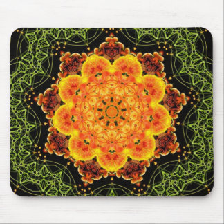 Alfombrilla De Ratón Girasol geométrico Mandala Mousepad