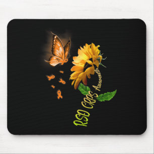 Alfombrilla De Ratón Girasol Mariposa Conciencia Rsd Crps 1 