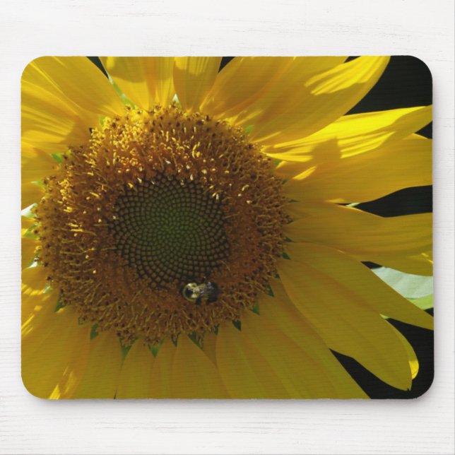 Alfombrilla De Ratón Girasol Mousepad (Frente)