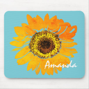 Alfombrilla De Ratón Girasol personalizado Mousepad