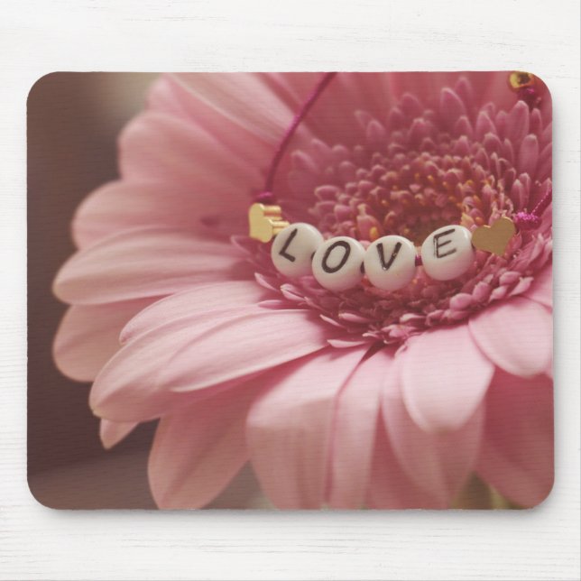 Alfombrilla De Ratón Girasol romántico (Frente)