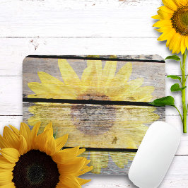 Alfombrilla De Ratón Girasol ruso