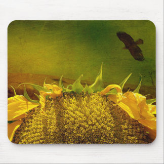 Alfombrilla De Ratón Girasol y Halcón
